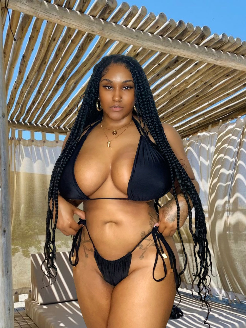  Little Black Tanzania Bikini Set – Chic & Timeless Design